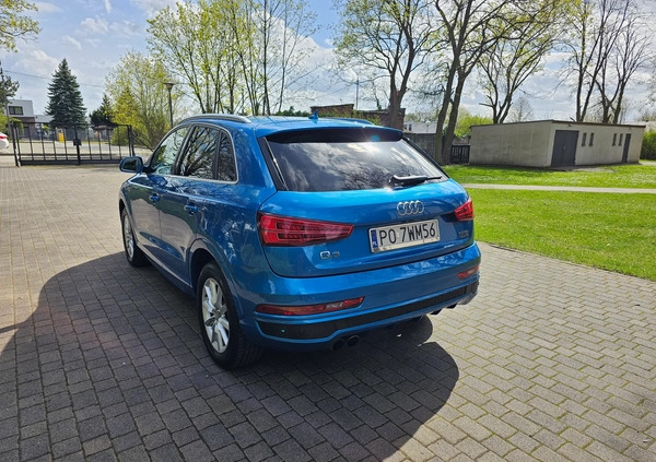 Audi Q3 cena 79950 przebieg: 125167, rok produkcji 2015 z Poznań małe 497